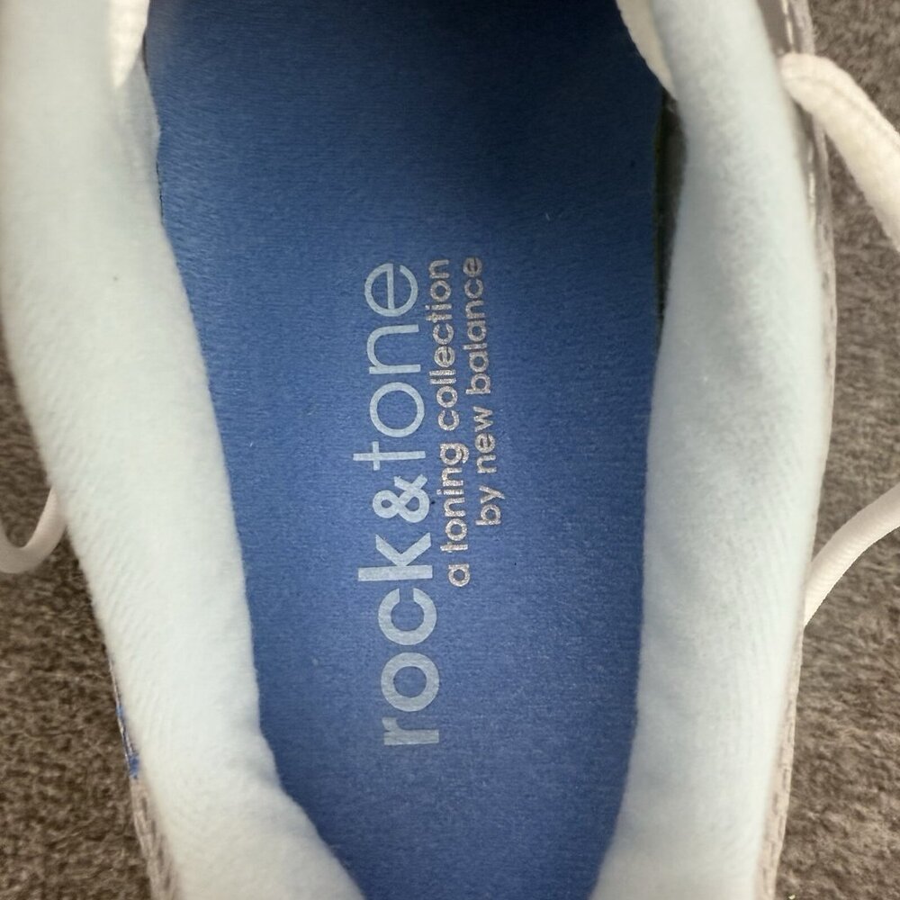 ✅Women's 11B New Balance Wellness Toning Sneakers WW1442SB Grey Blue *DISCOLORED - Picture 4 of 12
